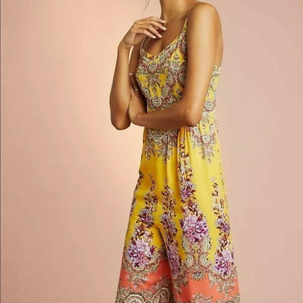 Anthropologie jumpsuit size L